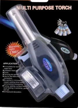 Газовая горелка до 1300 градусов Multi Purpose Torch 915, насадка для газов бал Газовая горелка до 1300 градусов Multi Purpose Torch 915, насадка для газов бал